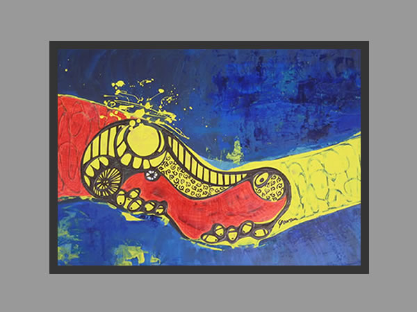 Técnica Mixta Golpe de Amor II